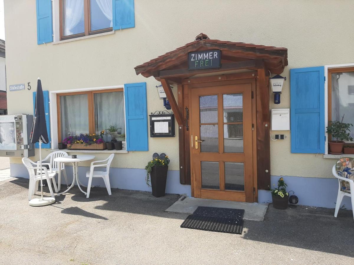Gaestehaus Pension Waldhorn Weilen unter den Rinnen Exteriör bild