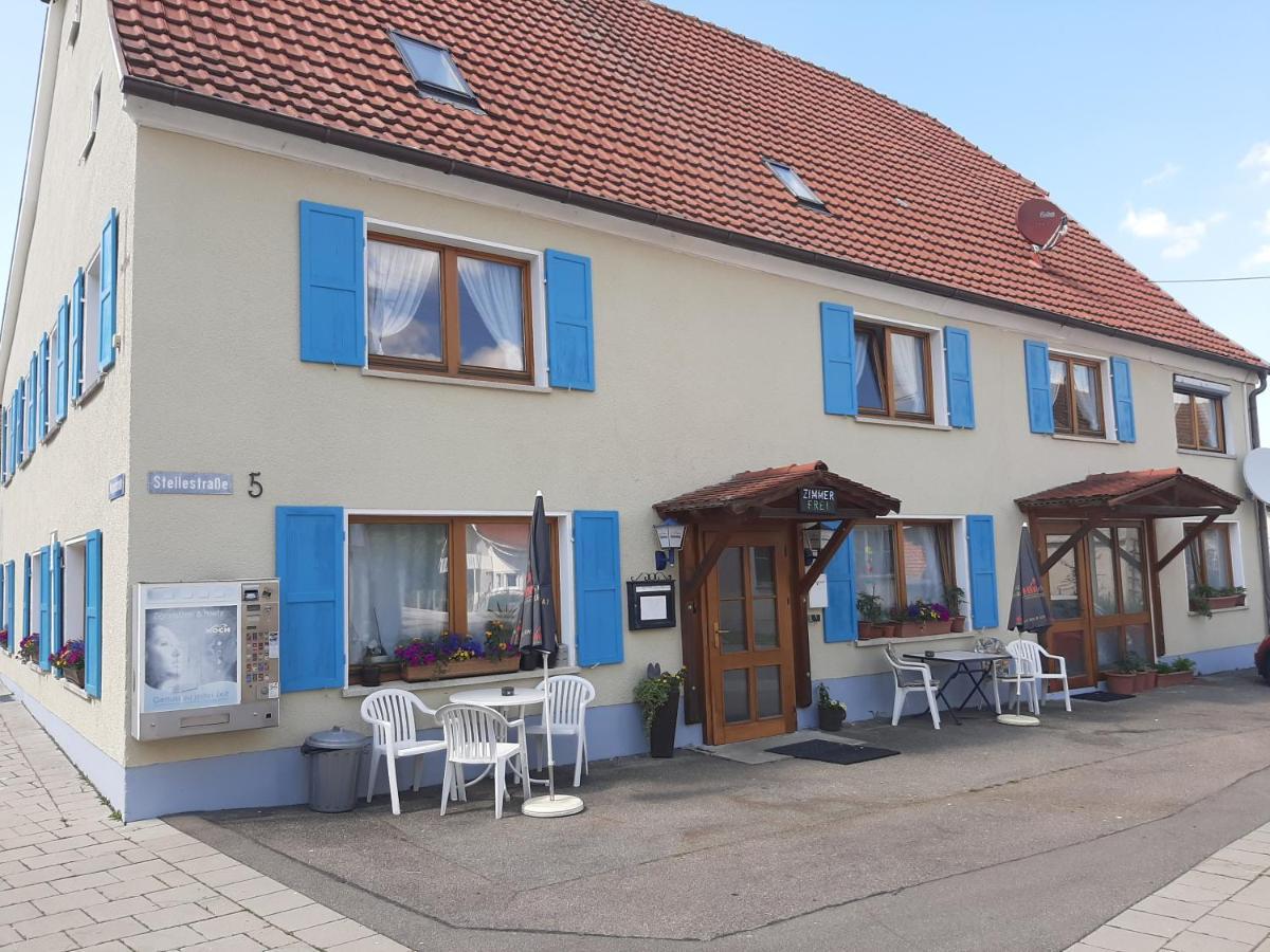 Gaestehaus Pension Waldhorn Weilen unter den Rinnen Exteriör bild
