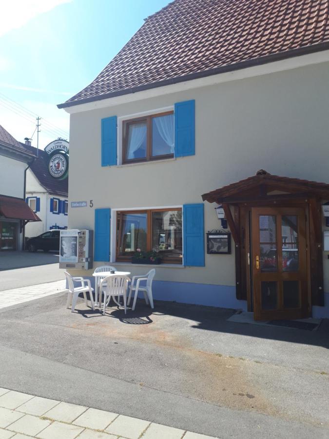 Gaestehaus Pension Waldhorn Weilen unter den Rinnen Exteriör bild