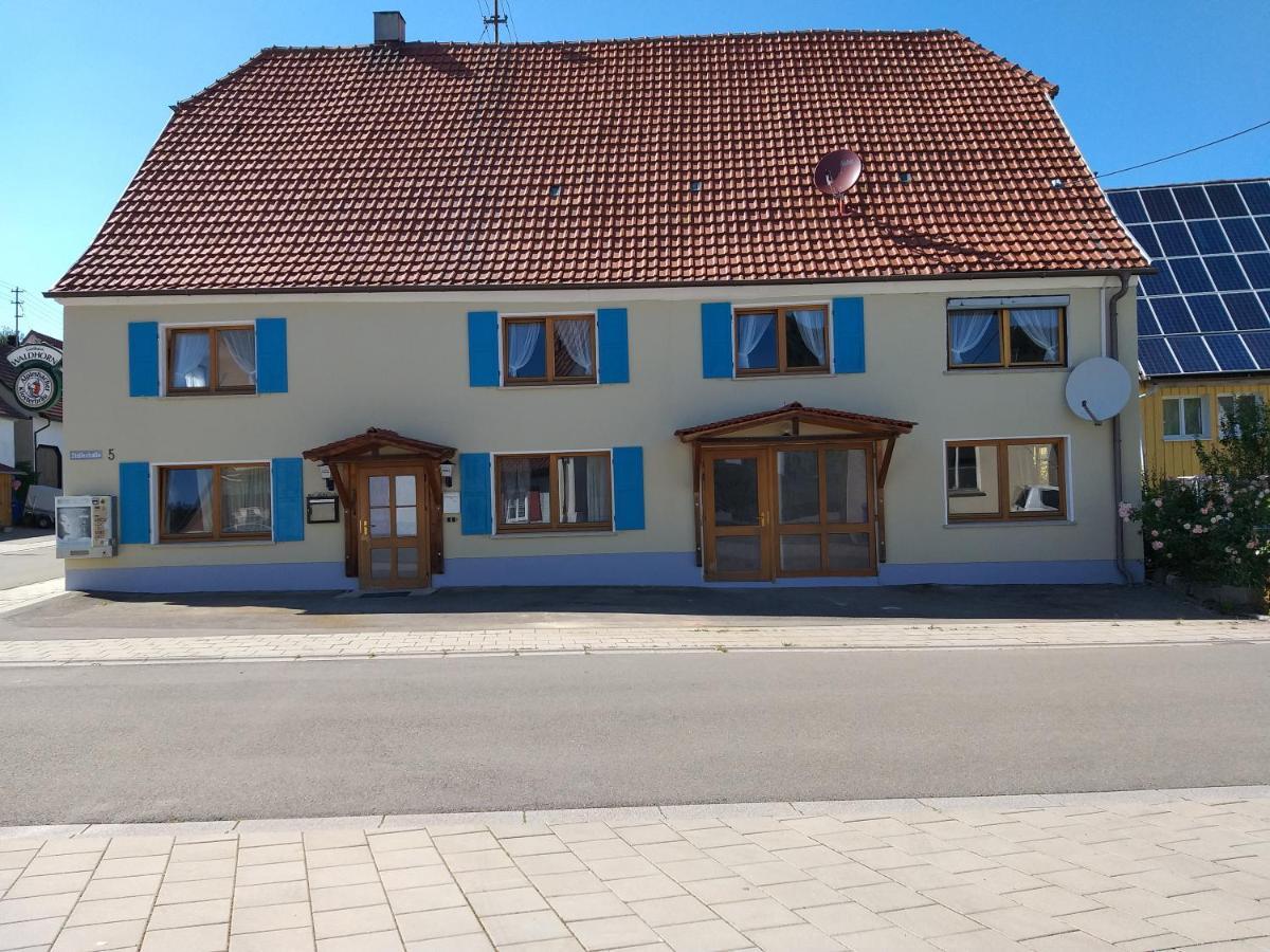 Gaestehaus Pension Waldhorn Weilen unter den Rinnen Exteriör bild